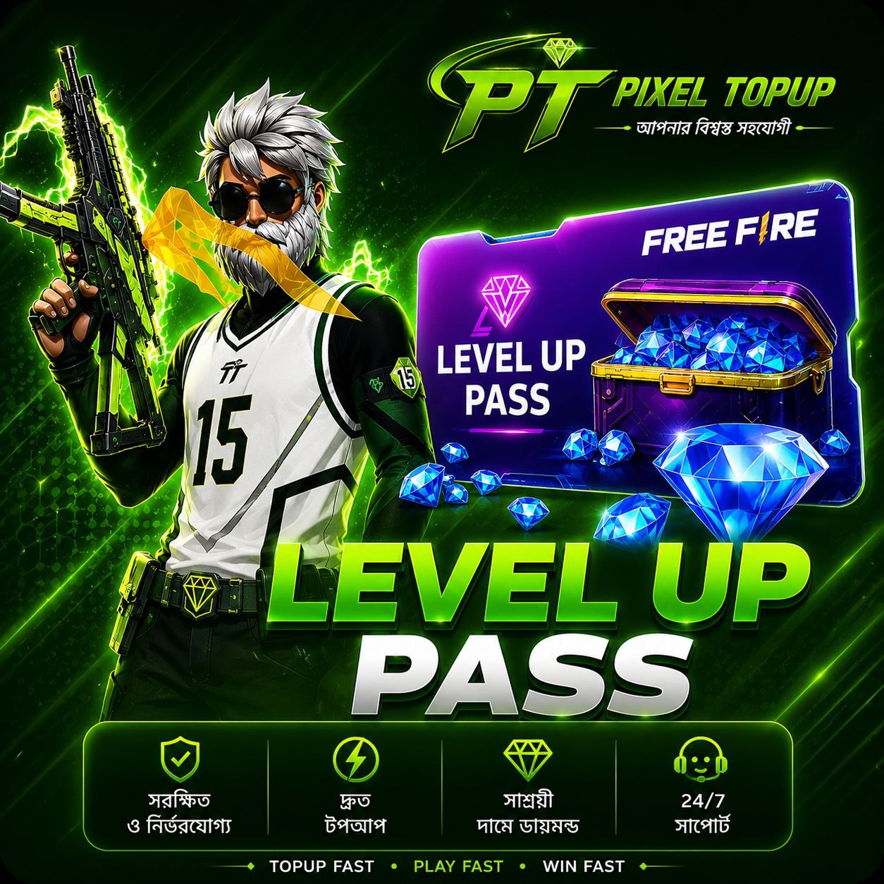  Level Up Pass